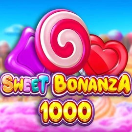 Sweet Bonanza 1000 slot visual from Pragmatic Play available on wildz-casino.eu